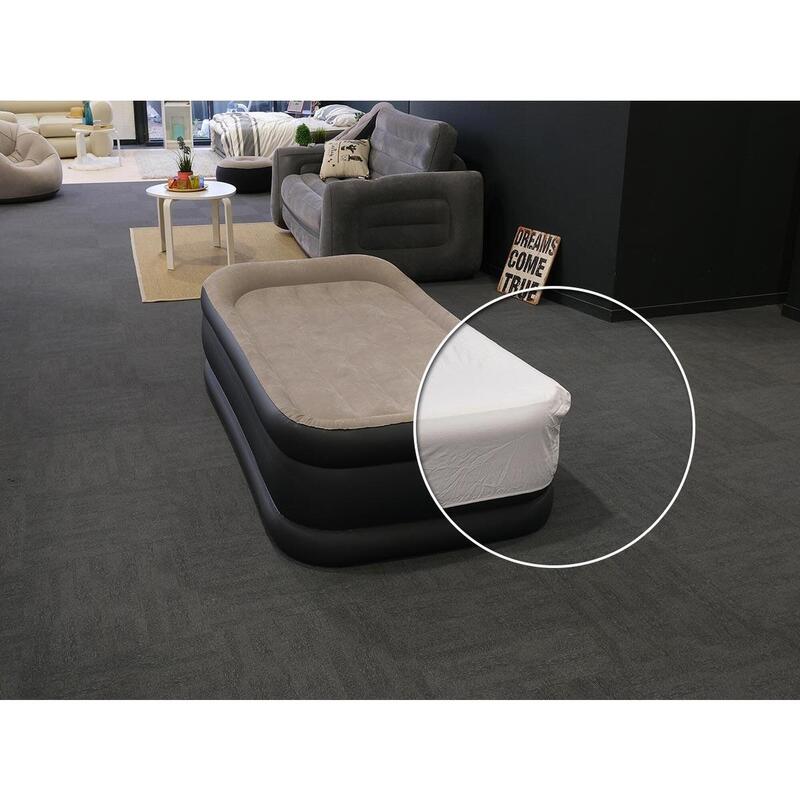 Pack matelas gonflable Deluxe Pillow Rest Raised place Drap