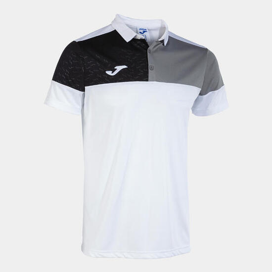Polo Manches Courtes Football Homme Joma Crew V Blanc