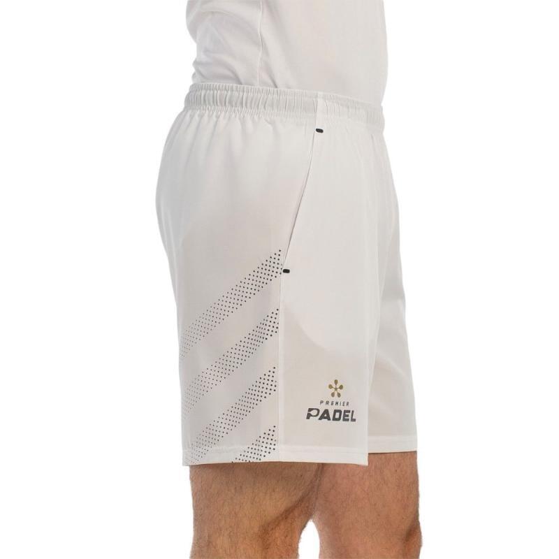 Short Bullpadel Premier Padel Brozo Blanco 3/7