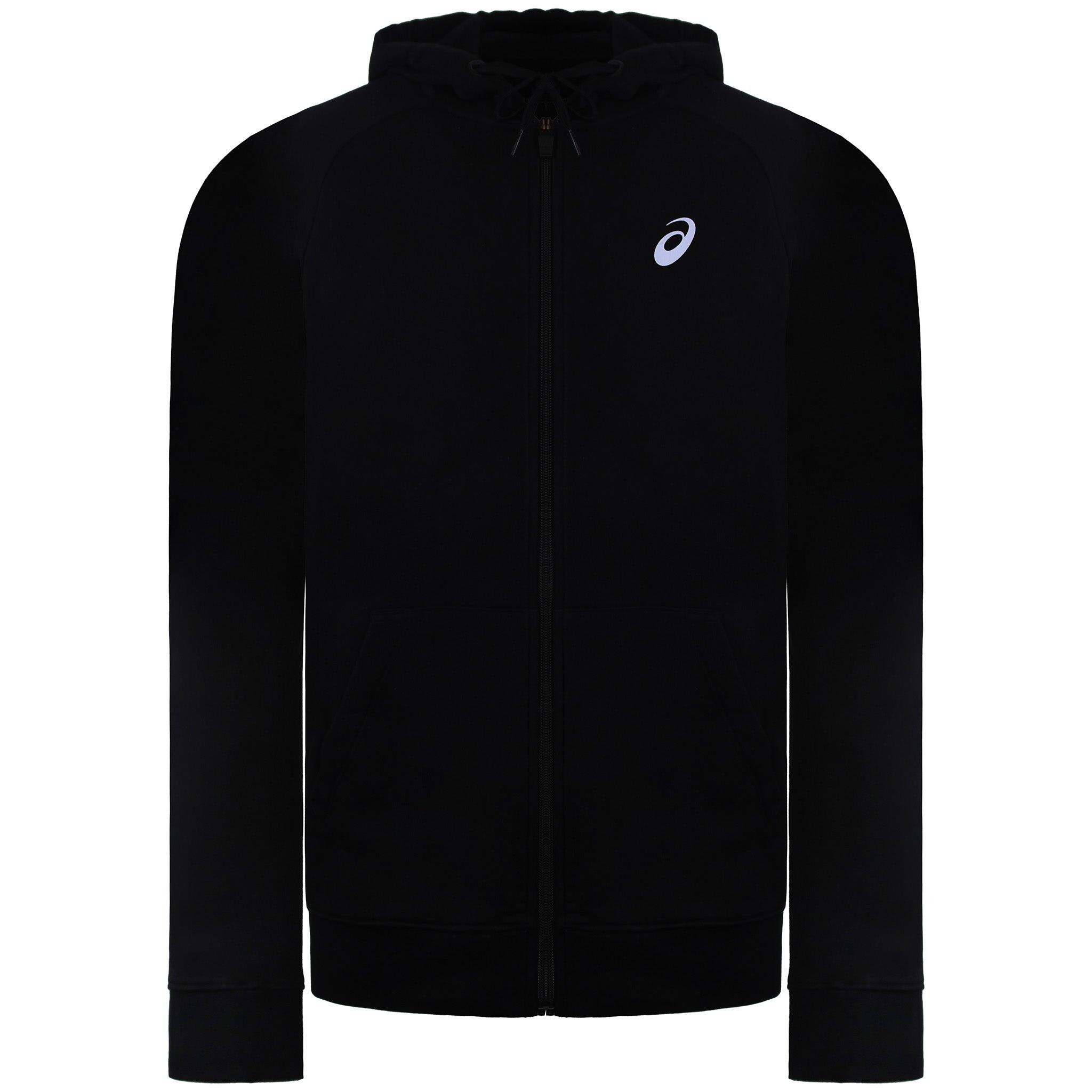 Asics Big Logo Mens Black Tennis Jacket | Decathlon
