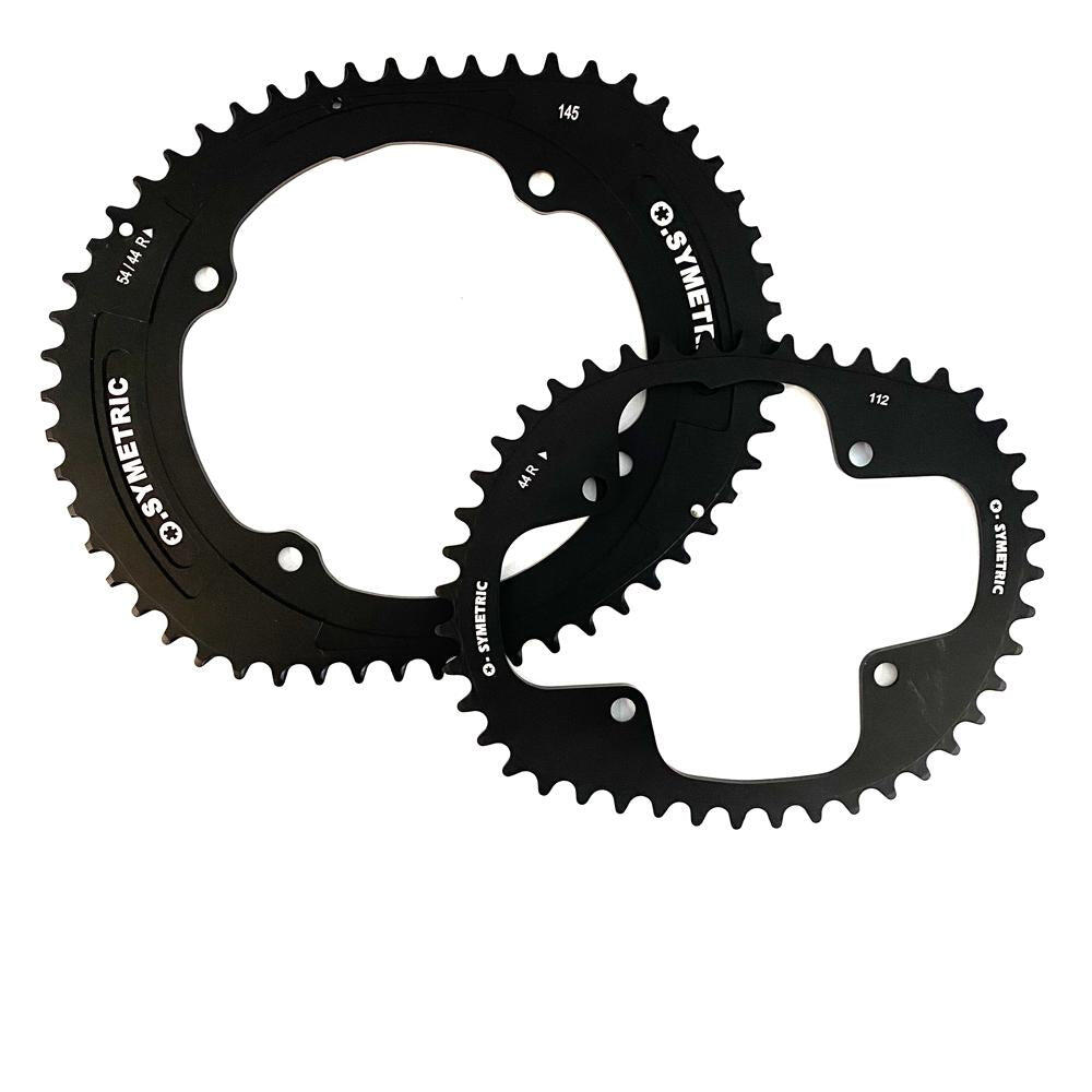 Stronglight Kettenblatt O.Symetric Kit Campa ø 145/112 mm 54/44z 2/2