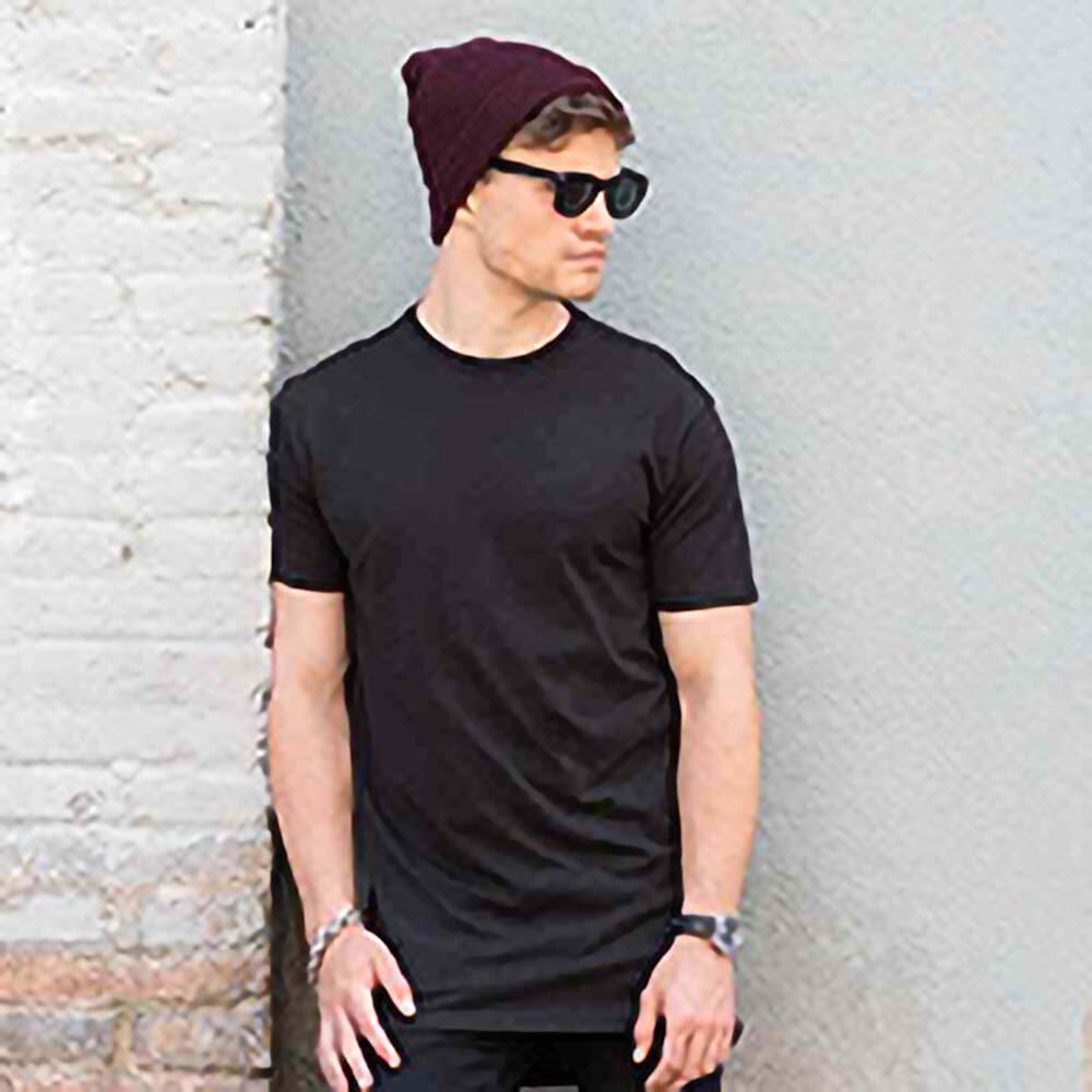 Skinnifit Tshirt À Manches Courtes Homme (Noir) 3/3