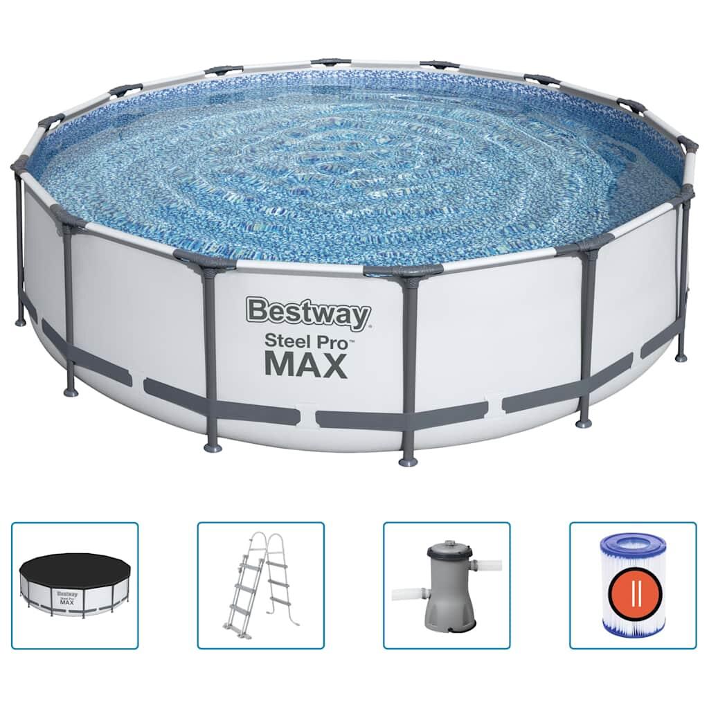 Bestway Ensemble de piscine Steel Pro MAX 427x107 cm 2/7