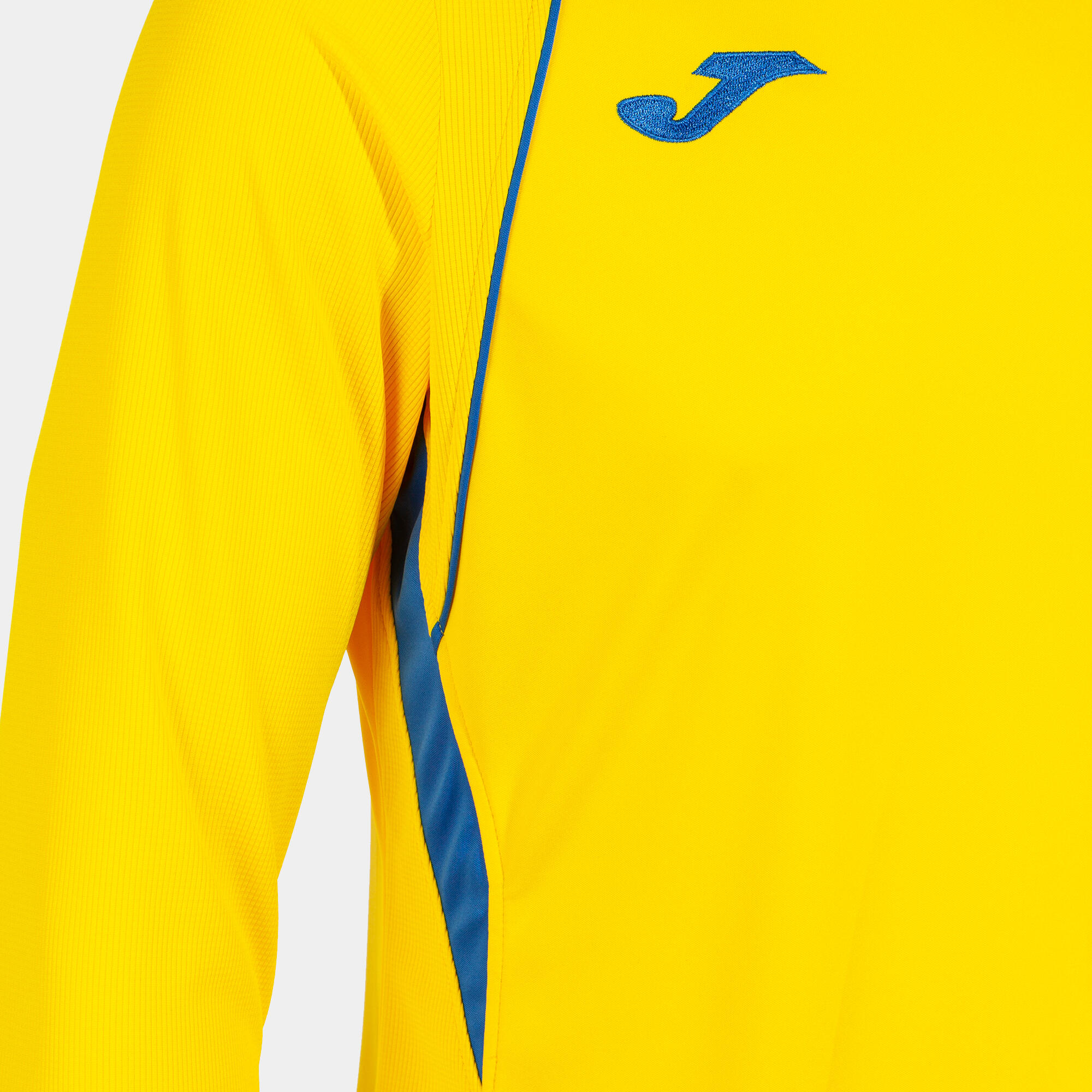 Camiseta Manga Larga Fútbol Hombre Joma Championship VII Amarillo 4/5