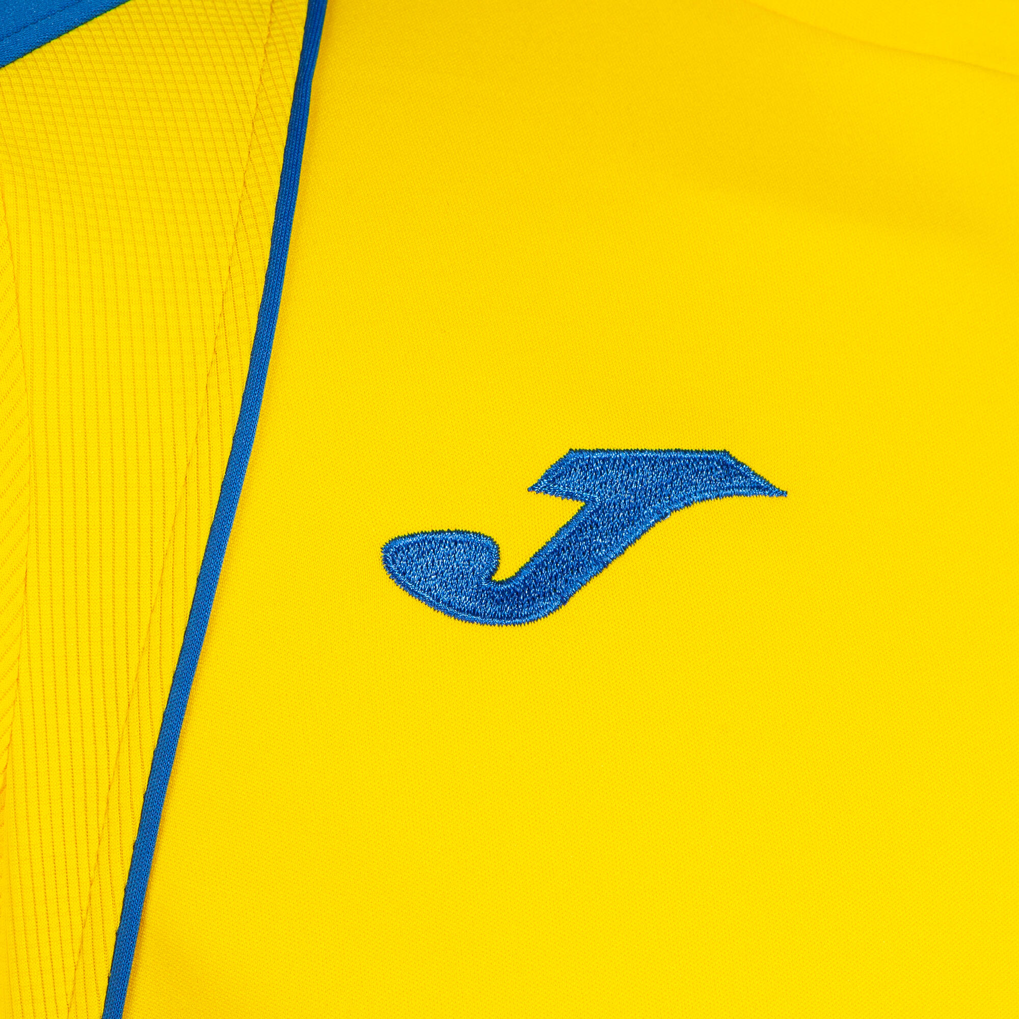 Camiseta Manga Larga Fútbol Hombre Joma Championship VII Amarillo 3/5