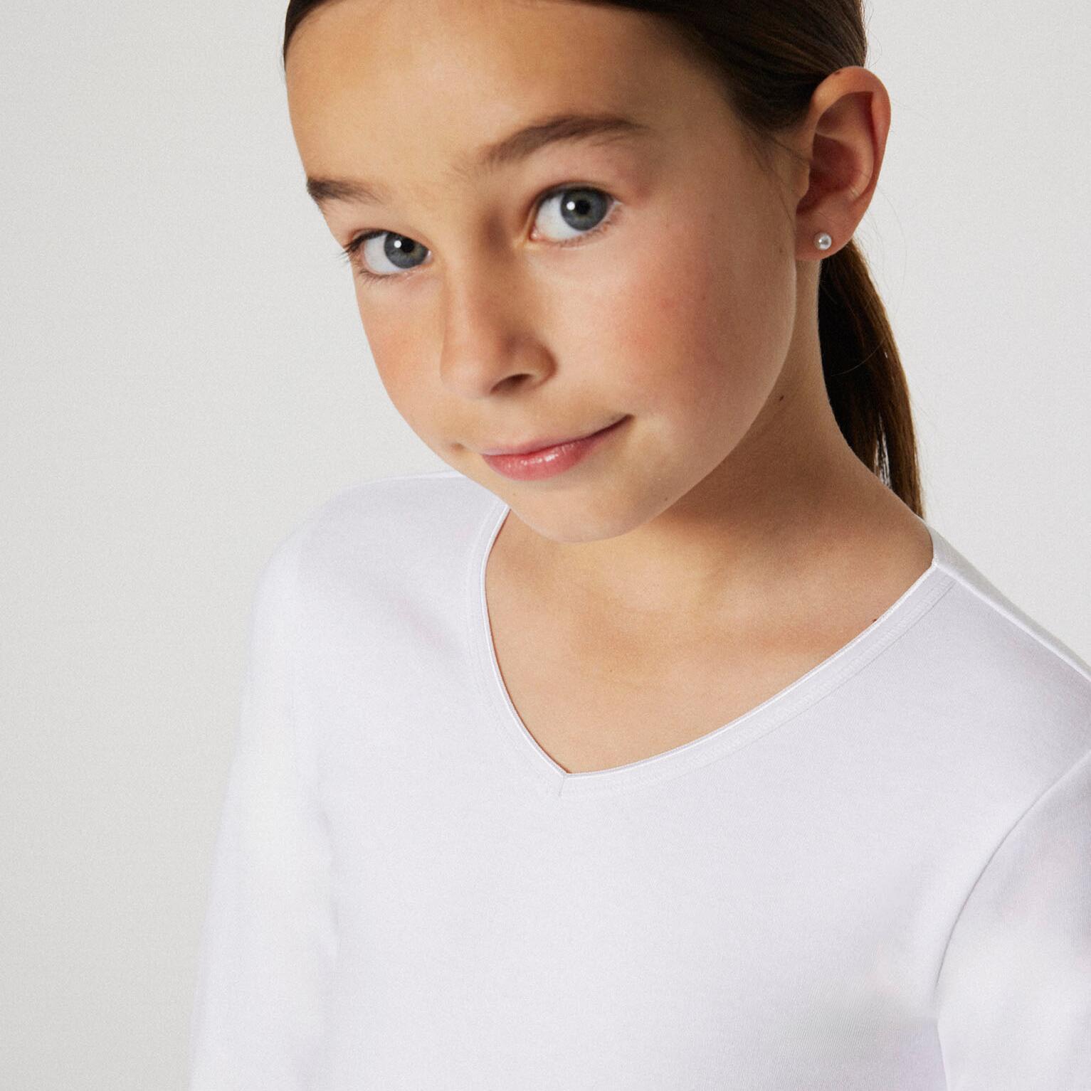 T-shirt chaud enfant manches longues en coton 5/5