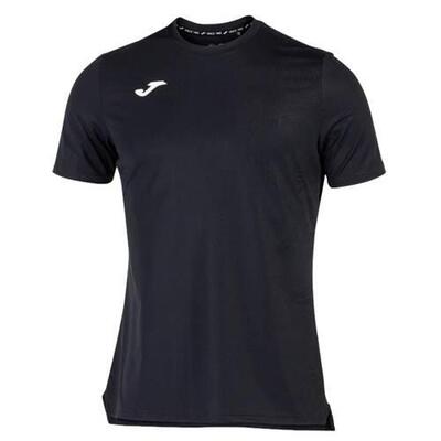 Camiseta Manga Corta Tenis Hombre Joma Challenge Negro