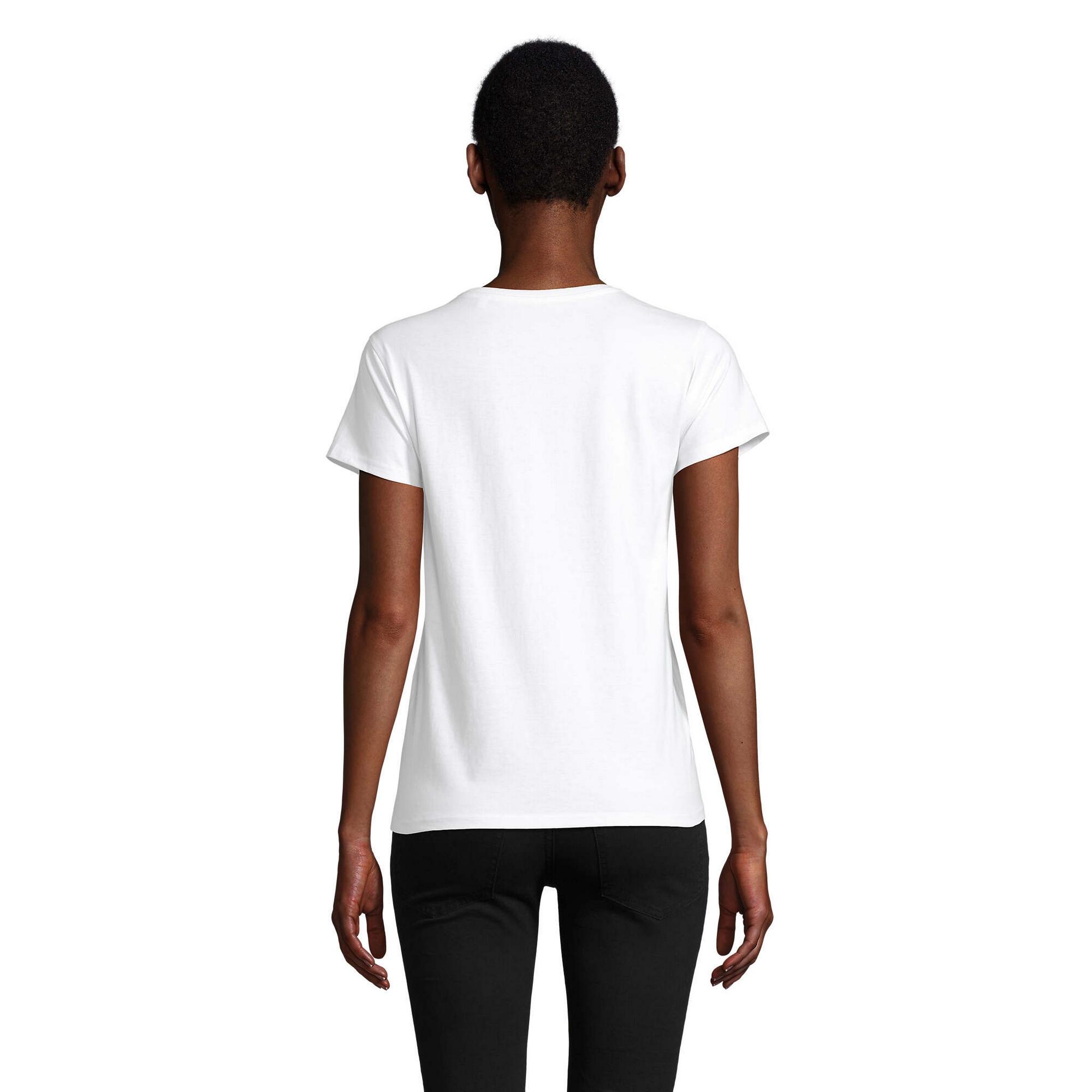 Tshirt PIONEER Femme (Blanc) 2/4