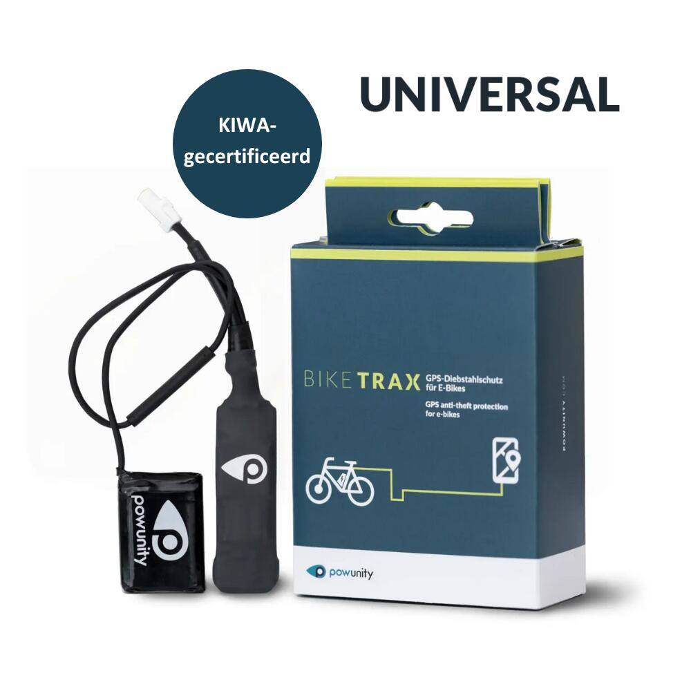 POWUNITY BikeTrax Universele fiets GPS tracker | anti-diefstal | Bafang | fiets