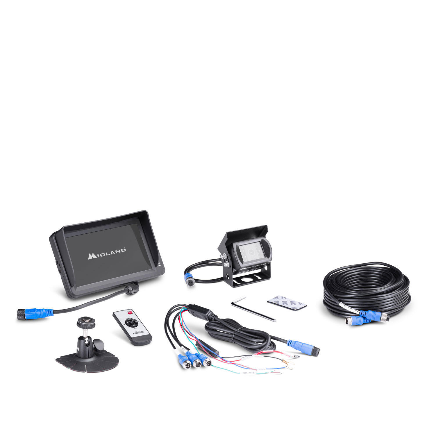 Midland Truck Guardian Wired — Kit telecamera posteriore cablata 7" IP69K 2/2