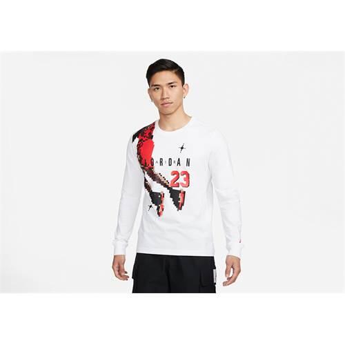 Nike - T-shirt Universel Hommes Nike Air Jordan Holiday - T-shirt Manches Longues - Blanc - 42 M/l - Decathlon