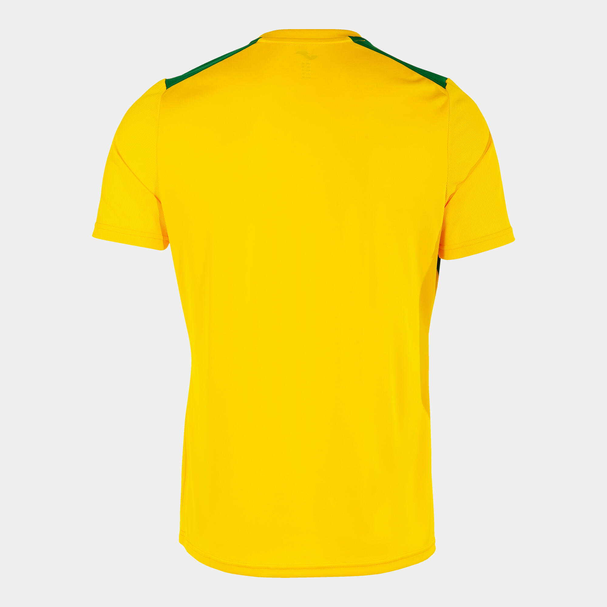 Camiseta Manga Corta Fútbol Hombre Joma Championship VII Amarillo 2/4