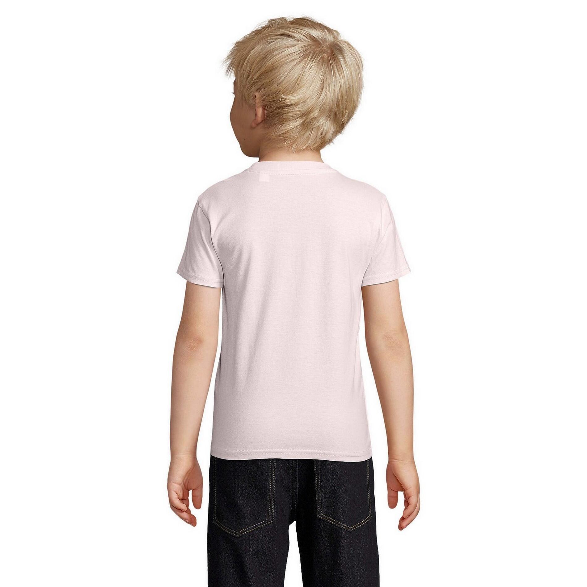 Maglietta Bambini SOLS Crusader Rosa Palido 2/3