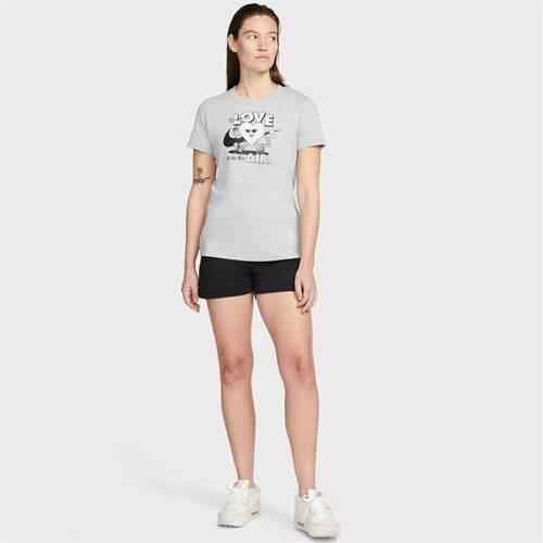T-shirt universel femmes Nike W Nsw Tee Ss Vday 3/4