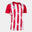 Joma Inter III SportJersey Red -White 2XL - Respirabil și durabil