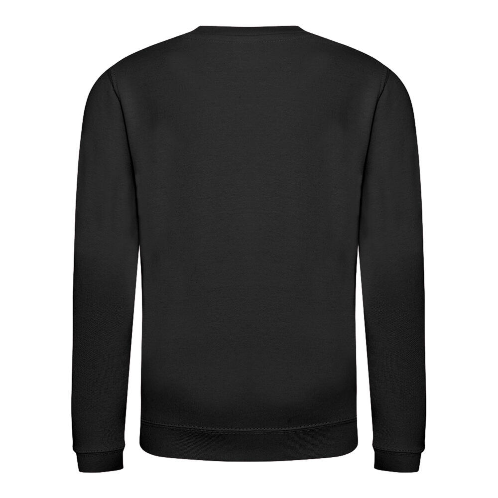 Sweat Uni Enfant Unisexe (Noir) 3/4