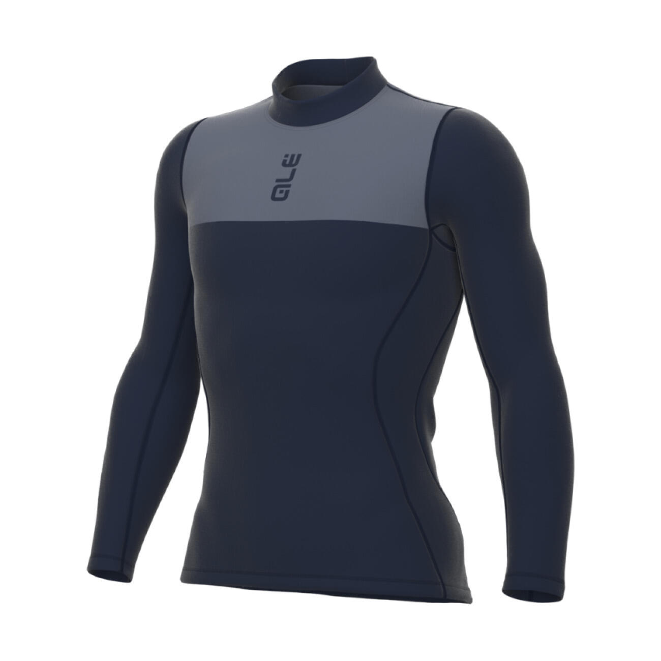 Alé Cycling - T-shirt A Manches Longues - Impatto Intimo - Sous Vêtement Haut - Bleu - 42 M/l - Decathlon