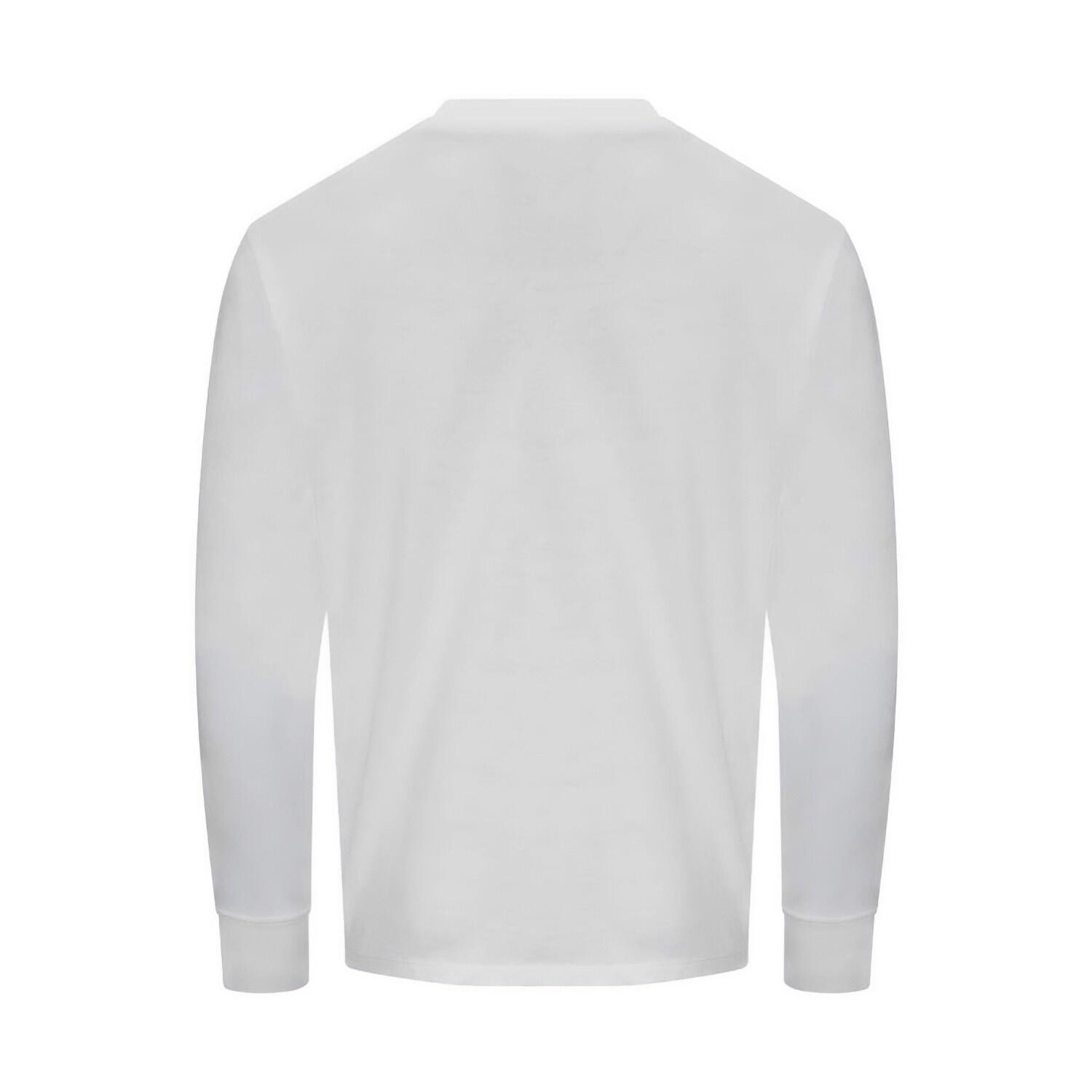 "100" TShirt für Langärmlig Damen Weiß 2/2