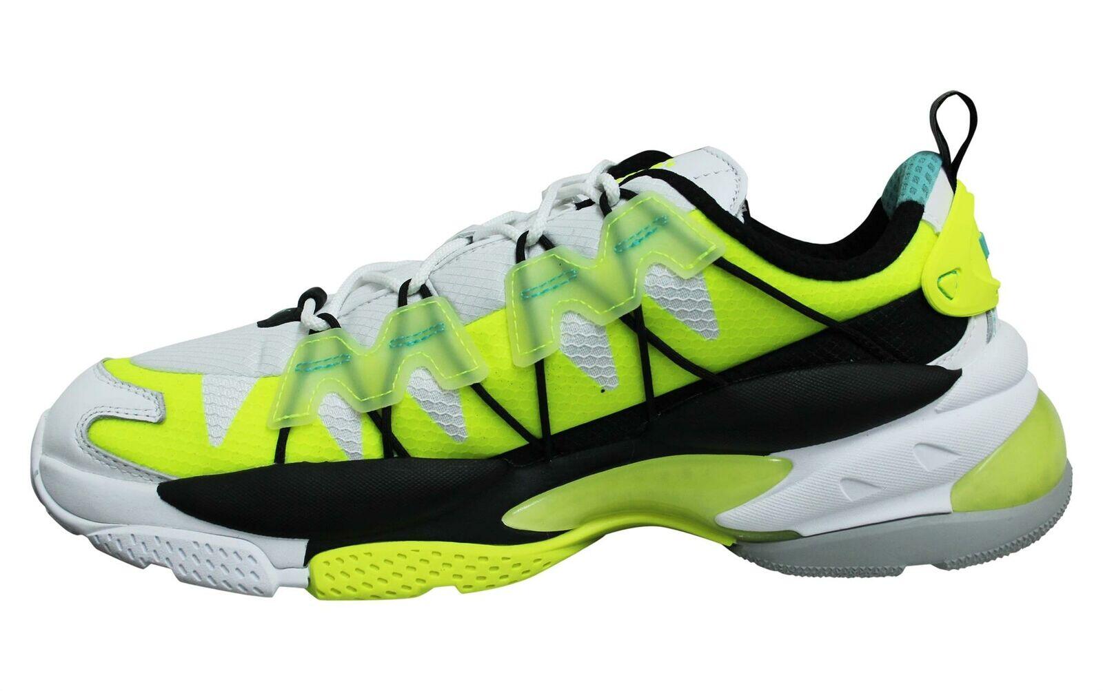 Puma LQD Cell Omega Lab Mens White/Yellow Trainers 3/3