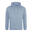 Sweat À Capuche COLLEGE Adulte (Bleu Pâle)