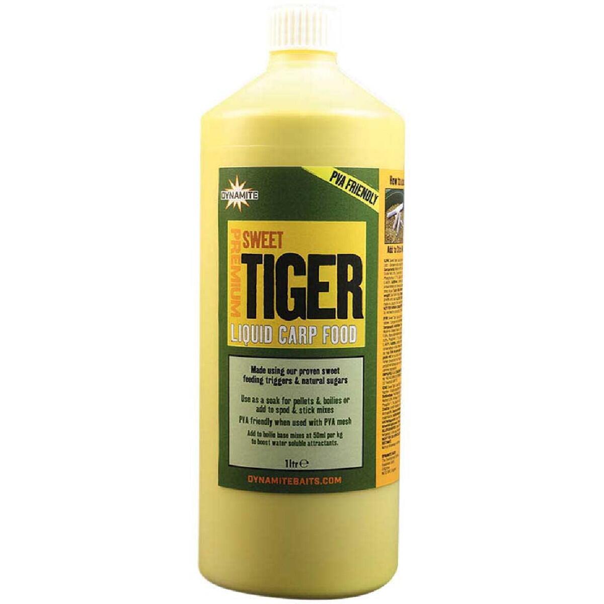 DYNAMITE BAITS Dynamite Baits Liquid Carp Food 1L Sweet Tiger - Karper Flavours