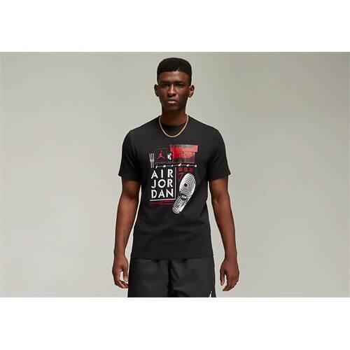 Nike - T-shirt Universel Hommes Nike Air Jordan - T-shirt Manches Courtes - Noir - 40 M - Decathlon