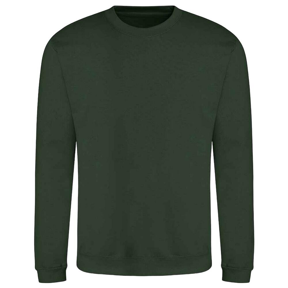 AWDIS Adults Unisex Just Hoods Sweatshirt (Forest Green)
