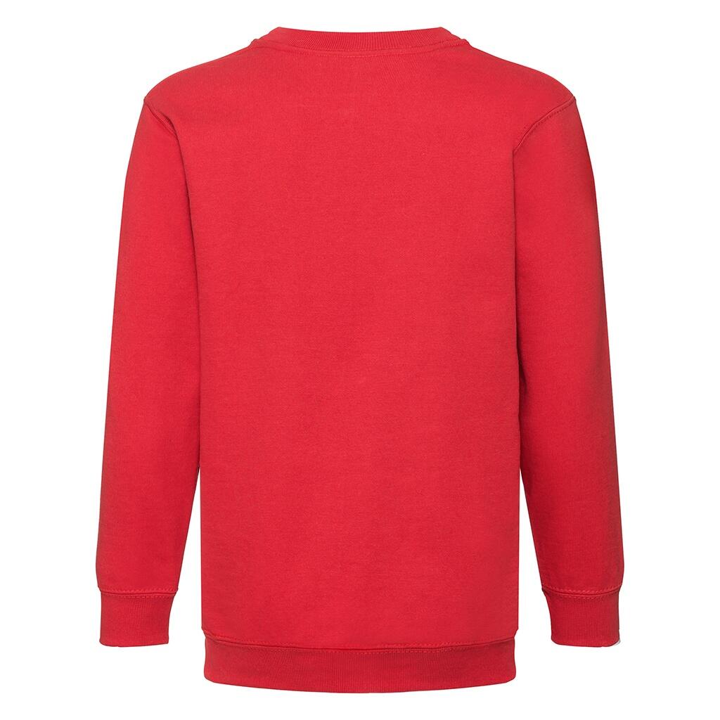 Pullover Klassik 8020 Kinder Rot 2/3