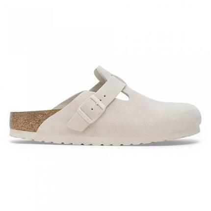Schuhe Boston Antique White Suede