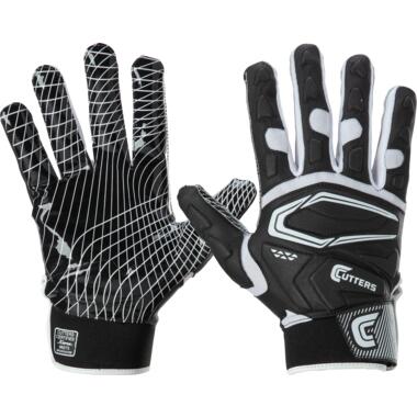 Cutters - Cutters Cg10240 Game Day Padded Glove 2.0 Youth L/xl Black - Gants Football Américain - Multicolore|noir - L-xl - Decathlon