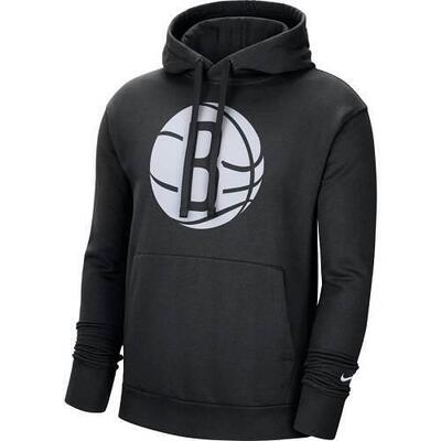 Sweatshirt universeel voor heren nike brooklyn nets essential