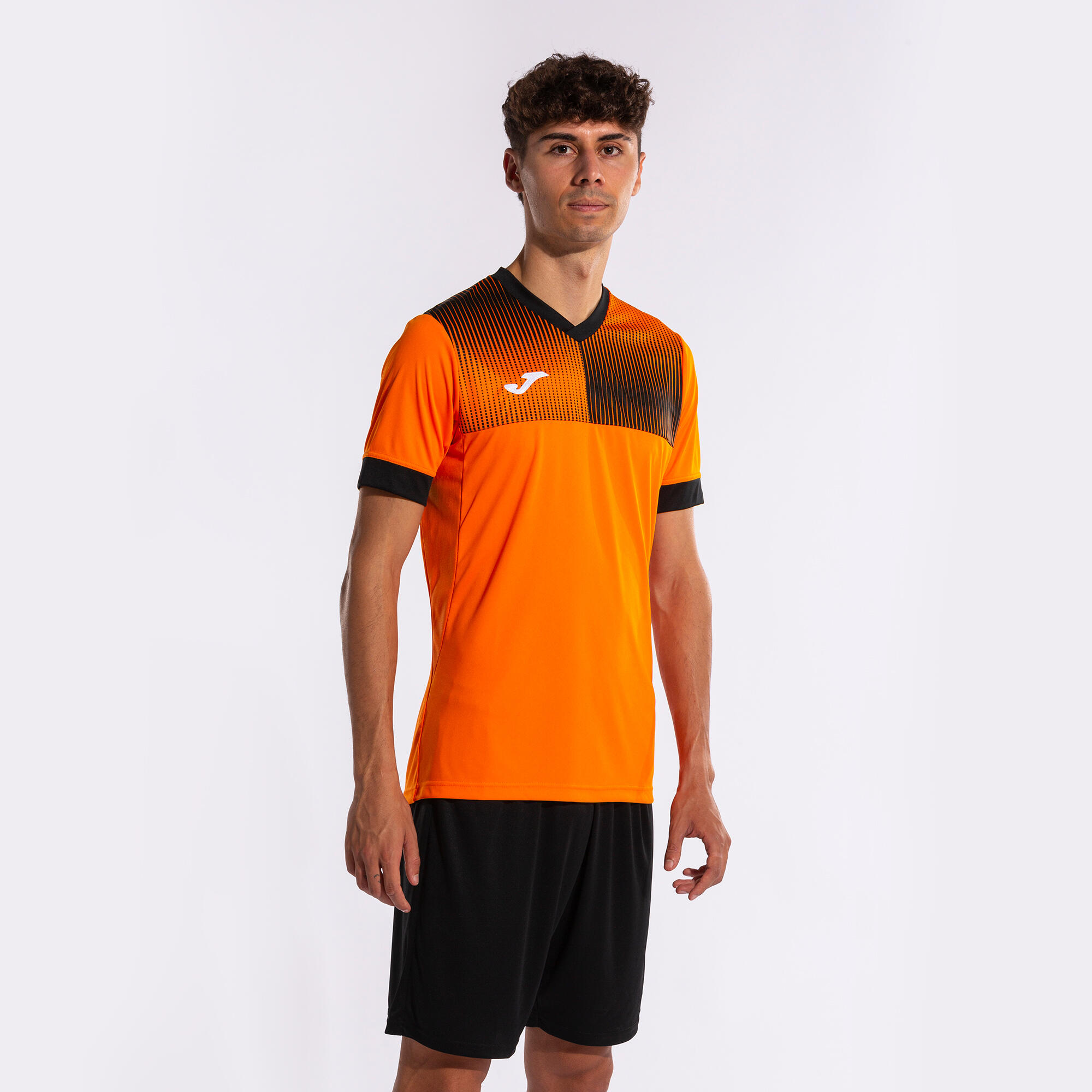 T-Shirt Manga Curta Futebol Homem Joma Eco Supernova Laranja 5/7