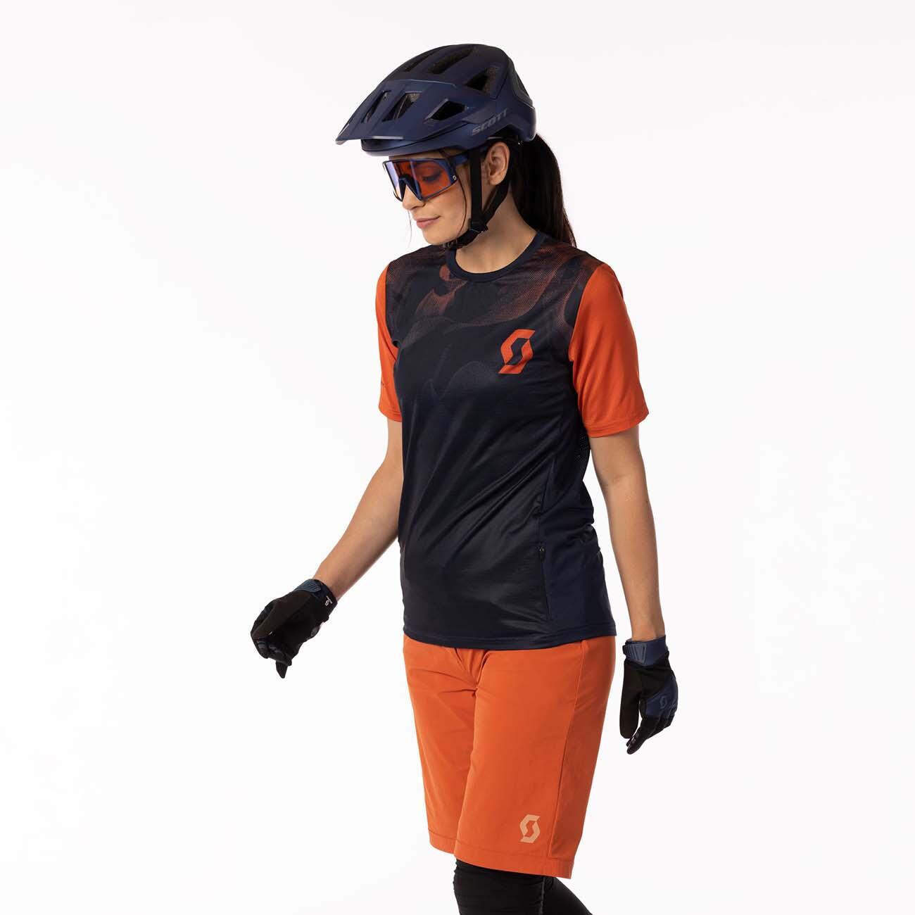 Damen T-Shirt W TRAIL VERTIC S/SL SHIRT 4/7