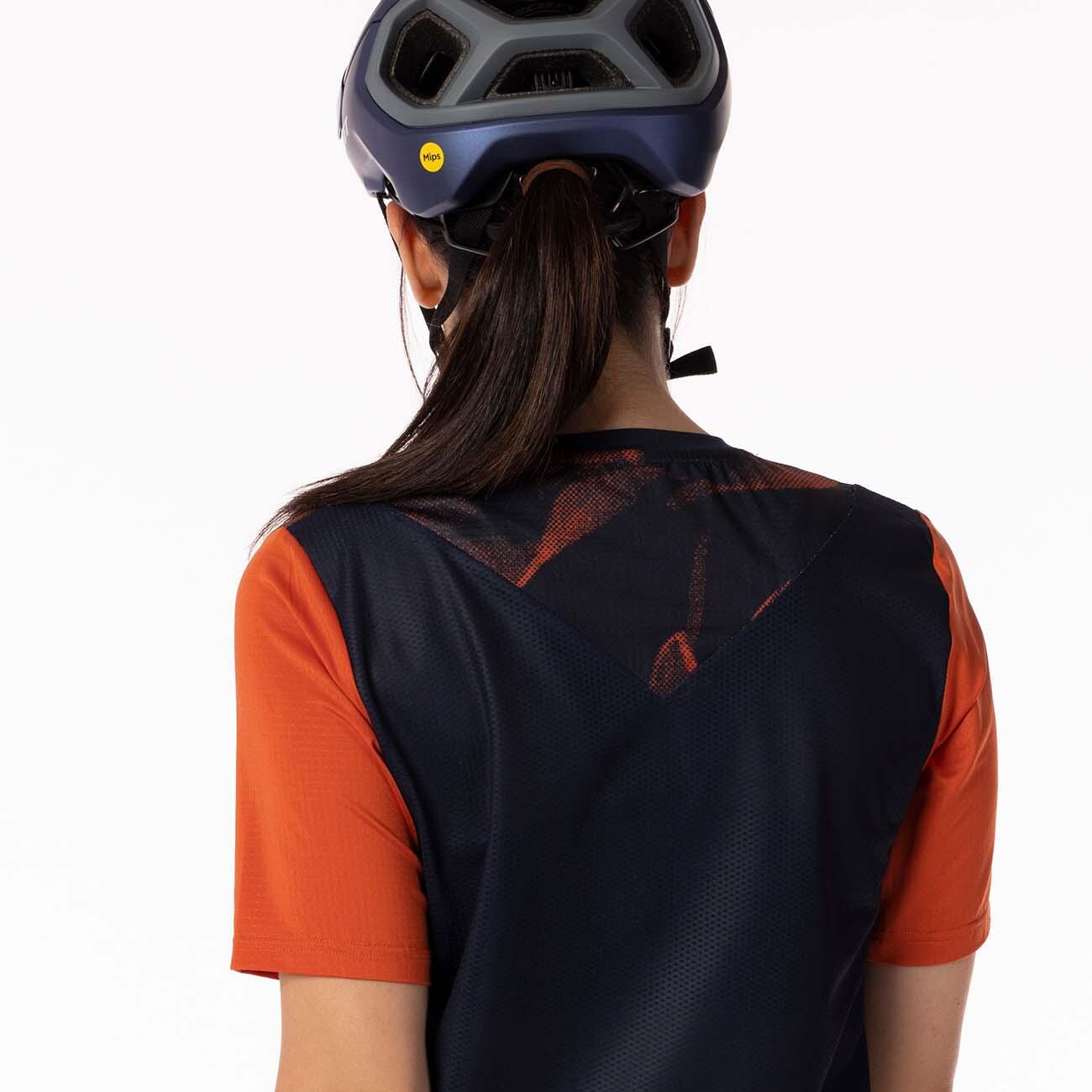 Damen T-Shirt W TRAIL VERTIC S/SL SHIRT 5/7