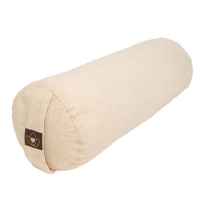 Lotus bolster eco rib sand rond