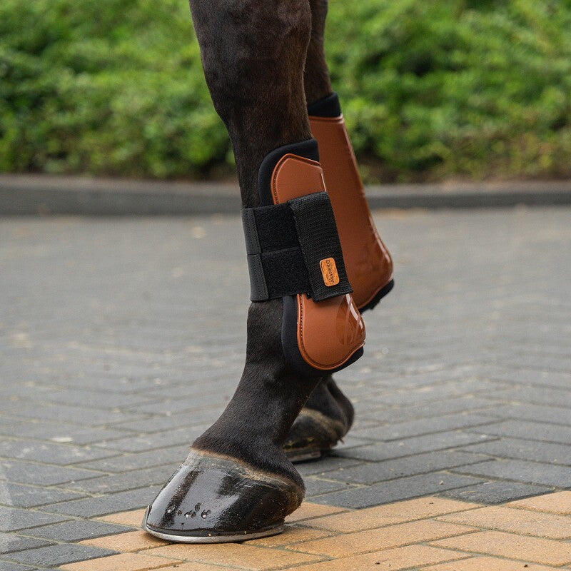 Guêtres ouvertes PVC Equestrian Pro - HORKA 3/5