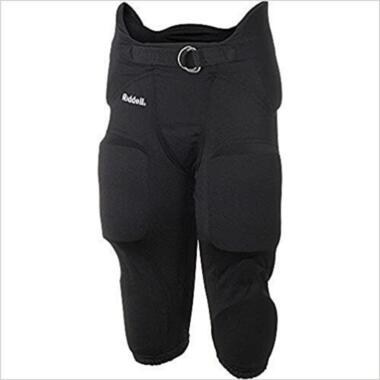 Pantalon de sécurité Riddell avec coussinets pour adulte, taille 3XL, noir