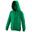 Sweatshirt À Capuche Et Fermeture Zippée Enfant Unisexe (Vert Tendre)