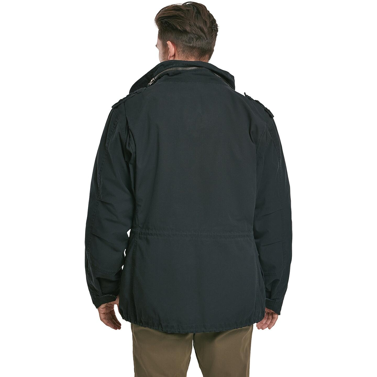 Mens M65 Giant Jacket (Black) 3/4