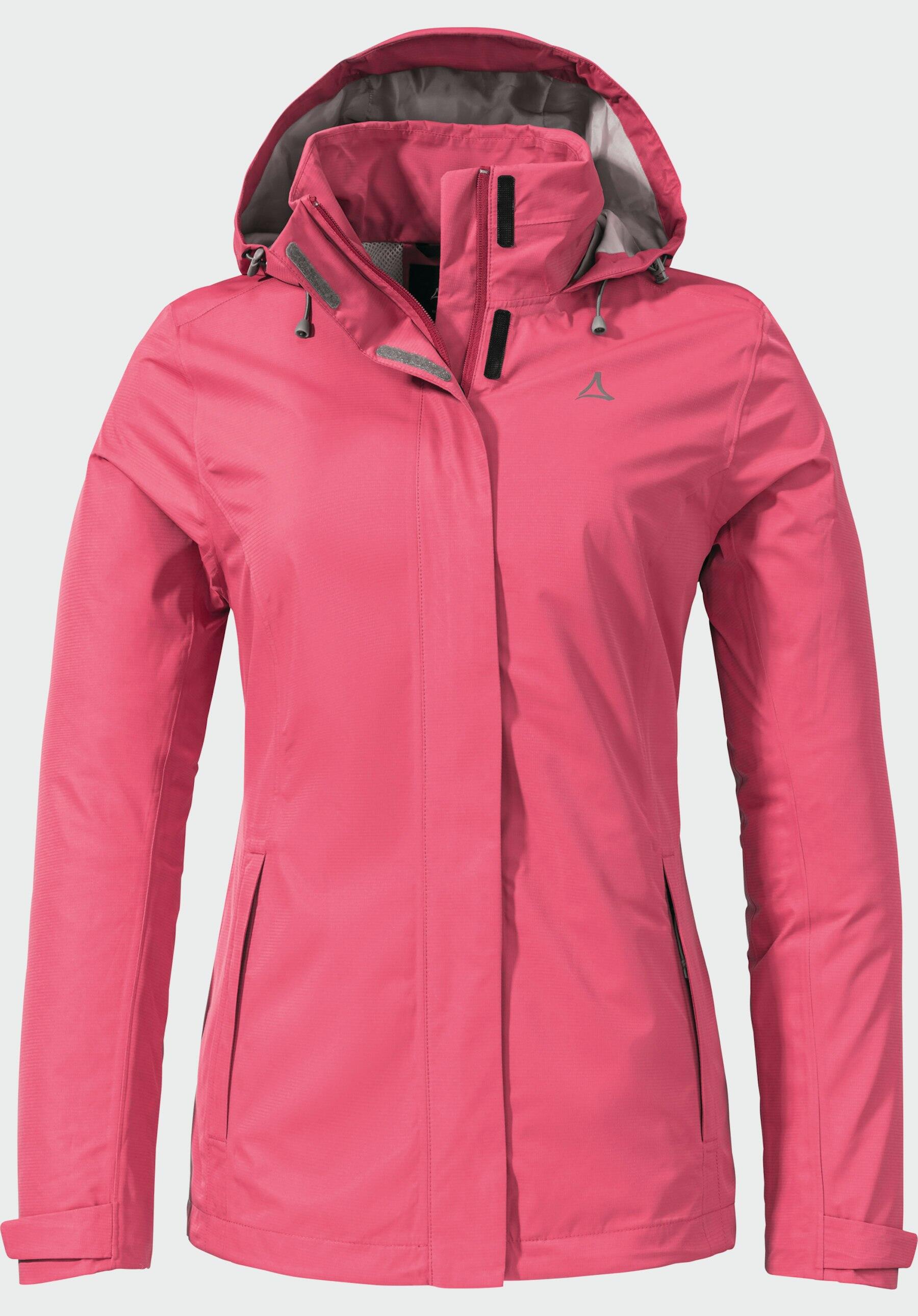 SCHÖFFEL Funktionsjacke Gmund L Wandern/Outdoor/Trekking Damen holly pink Wasserdicht