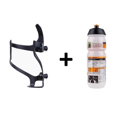 Portaborraccia Tune Linksträger/Rechtsträger in carbonio con borraccia 750 ml