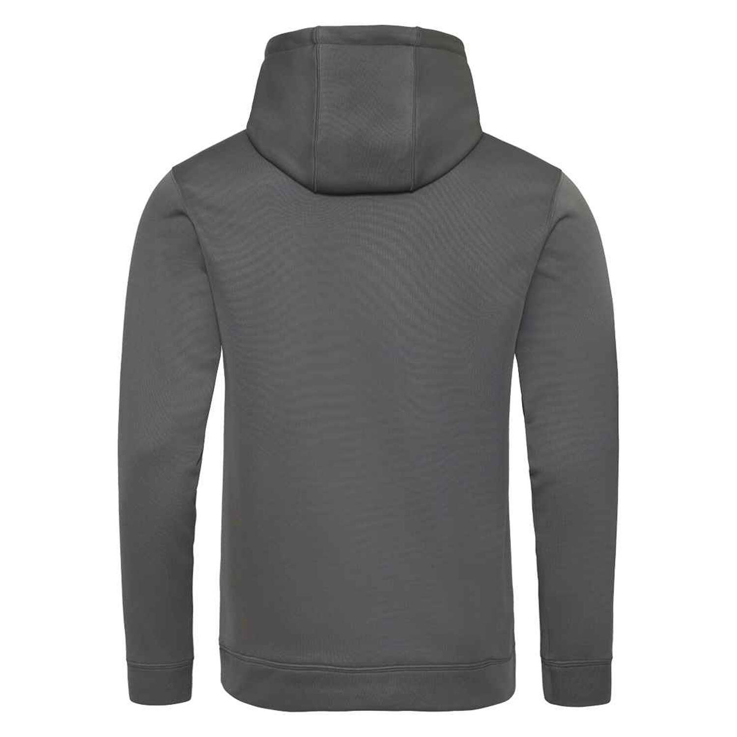 Sweat À Capuche Adulte (Gris Acier) 2/2