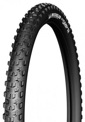 Michelin band wild grip`r2 27.5x2.35 inch 58-584 zwart tlr vouwbaar