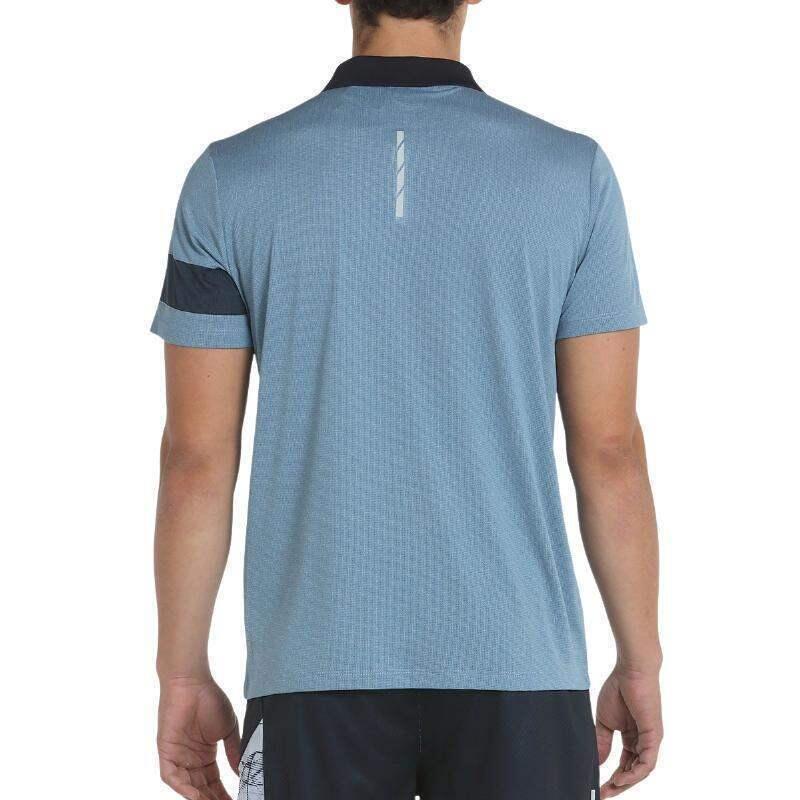Bullpadel Camisa Polo Chaso Blue Shadow Vigore 4/5