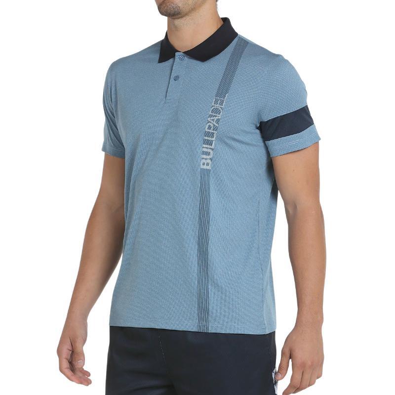 Bullpadel Camisa Polo Chaso Blue Shadow Vigore 3/5