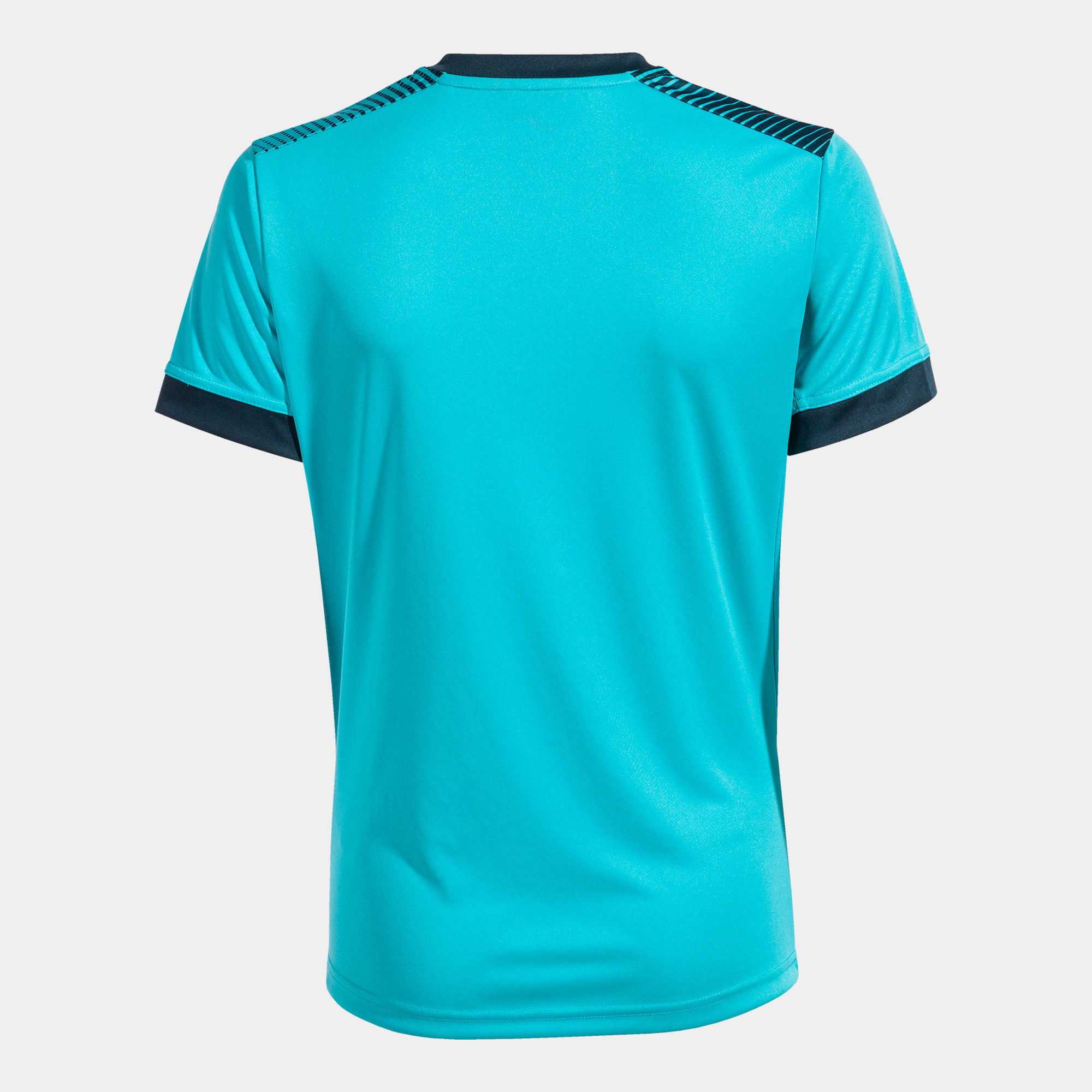 T-Shirt Manga Curta Futebol Mulher Joma Eco Supernova Azul-Turquesa Fluor 2/4