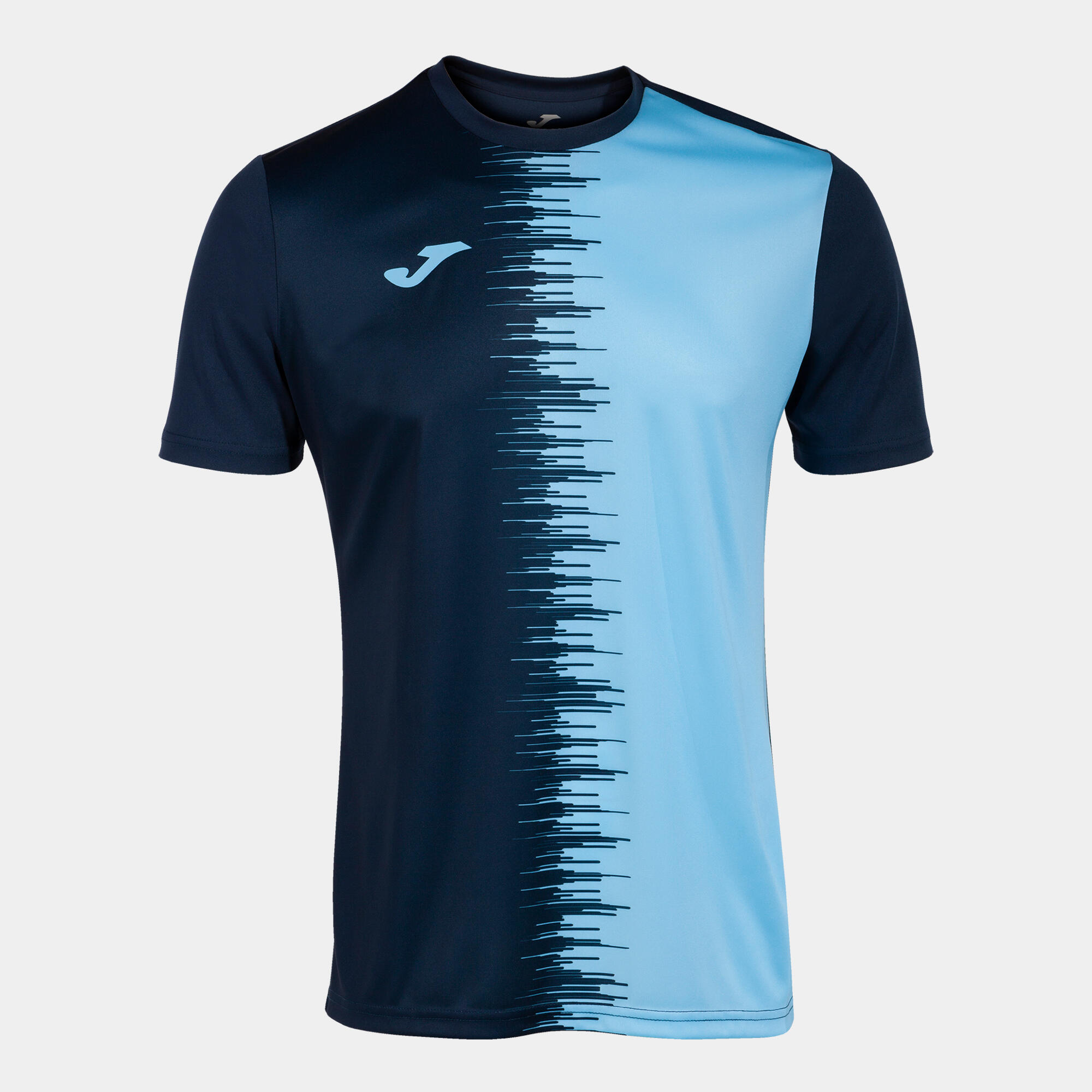 Maillot Manches Courtes Football Homme Joma City II Bleu Marine 4/7