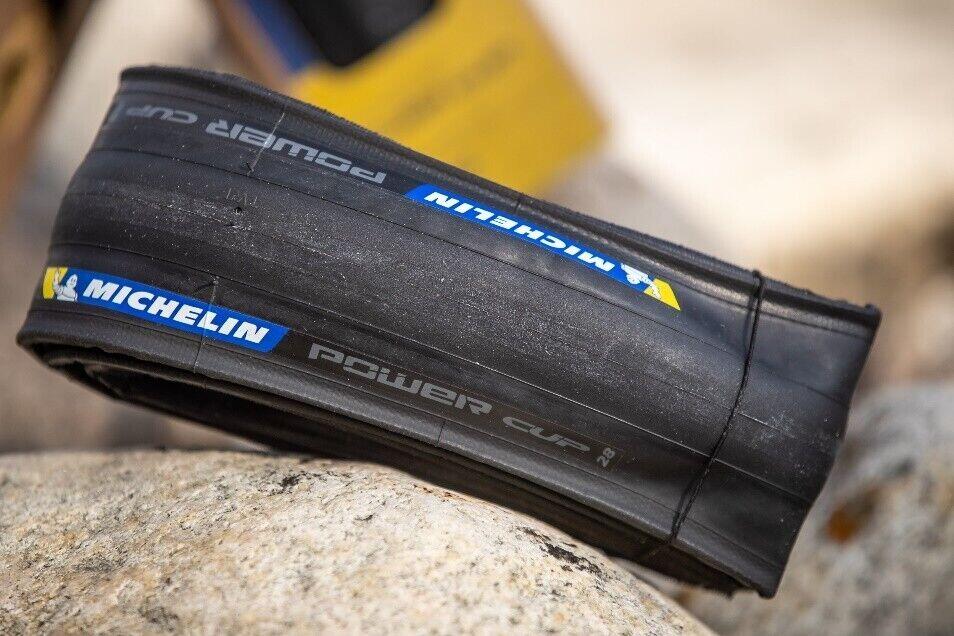 Copertone michelin power cup 25-622 (700x25c), pneumatico bici 25 - 622 nero EV 4/5