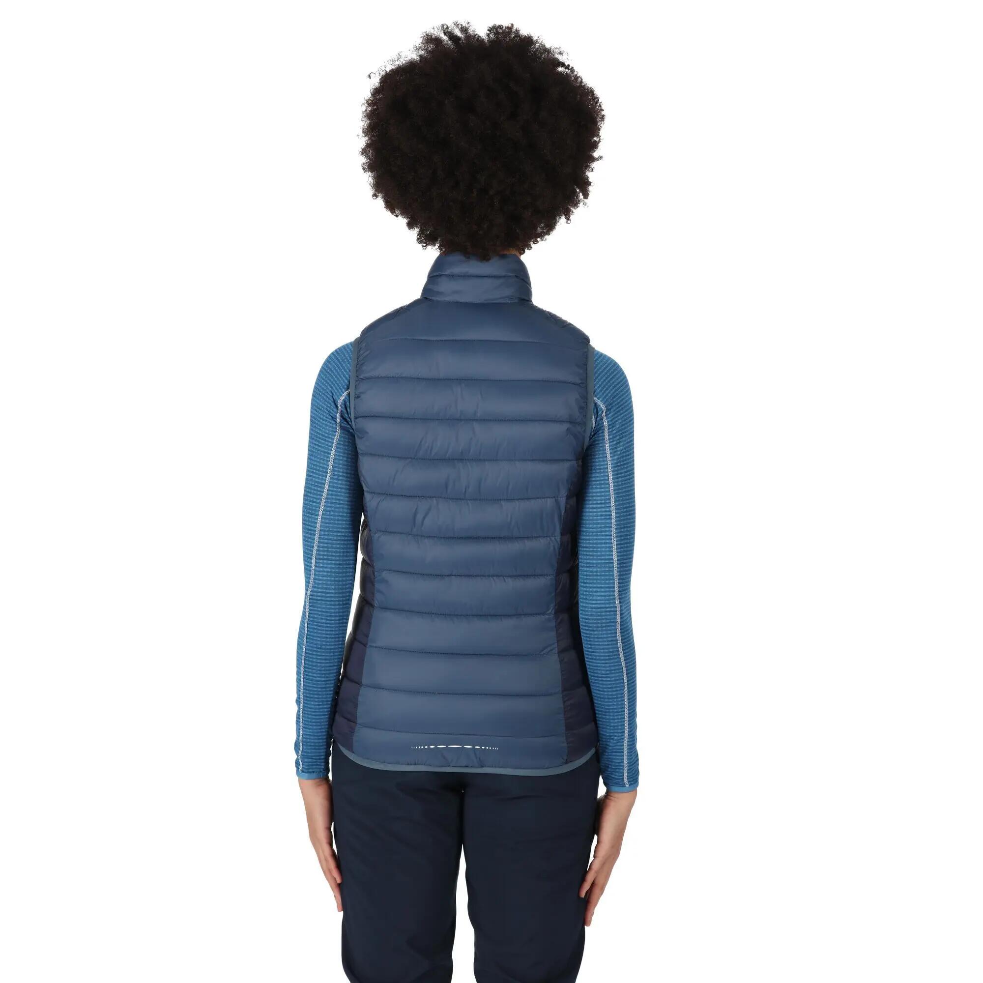 Steppweste Harrock Wandern/Outdoor/Trekking Damen DkDenim/Navy Atmungsaktiv 3/7