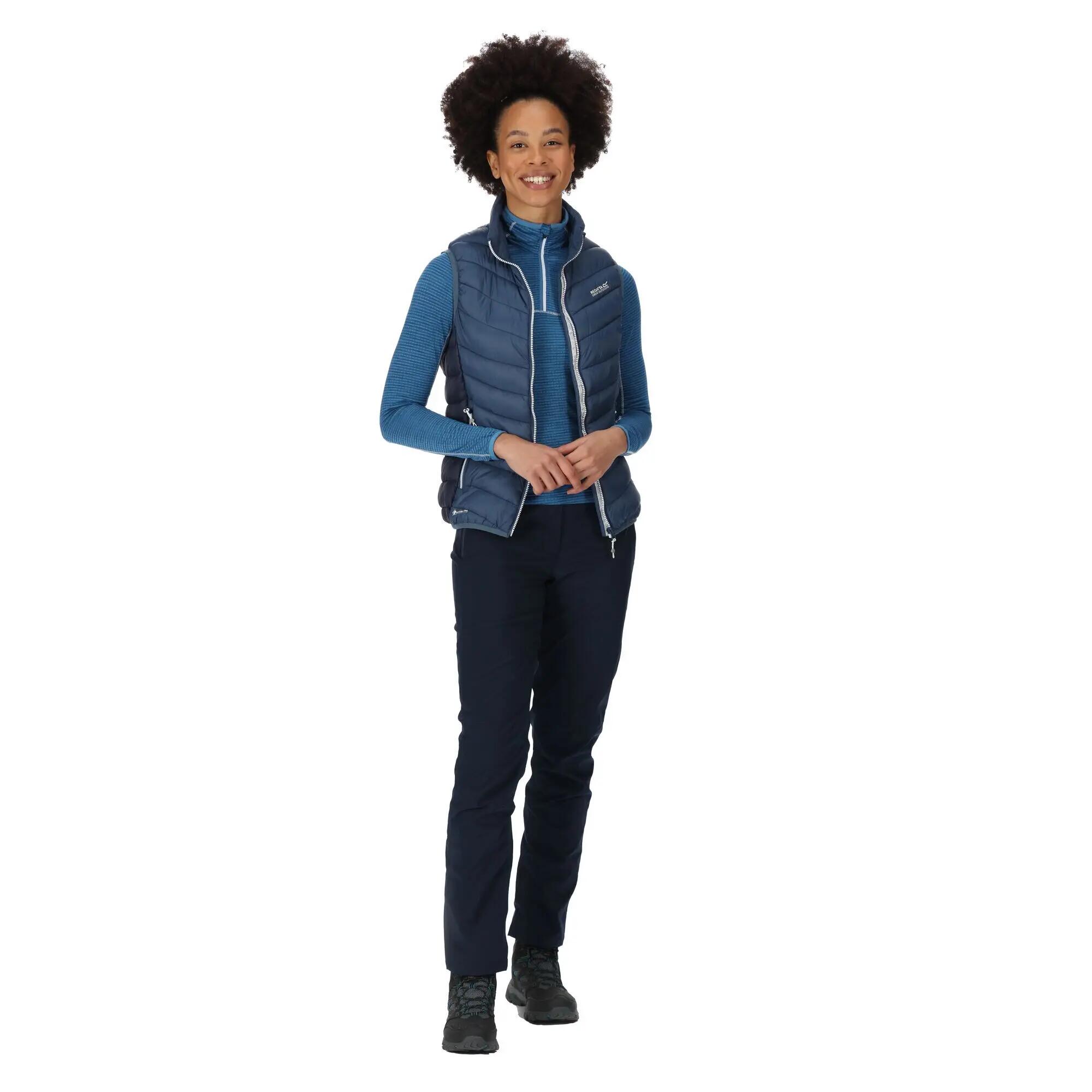 Steppweste Harrock Wandern/Outdoor/Trekking Damen DkDenim/Navy Atmungsaktiv 4/7